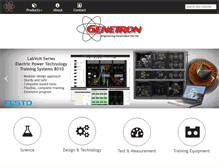 Tablet Screenshot of genetron.com.sg